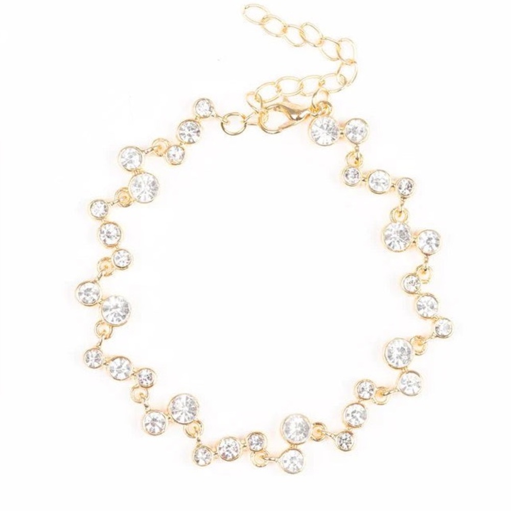 Elegant Gold and Silver Bracelet